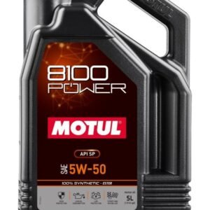 Motul 8100 Power Ester 5W-50 - 5 Litre 2023 Üretim Motor Yağı