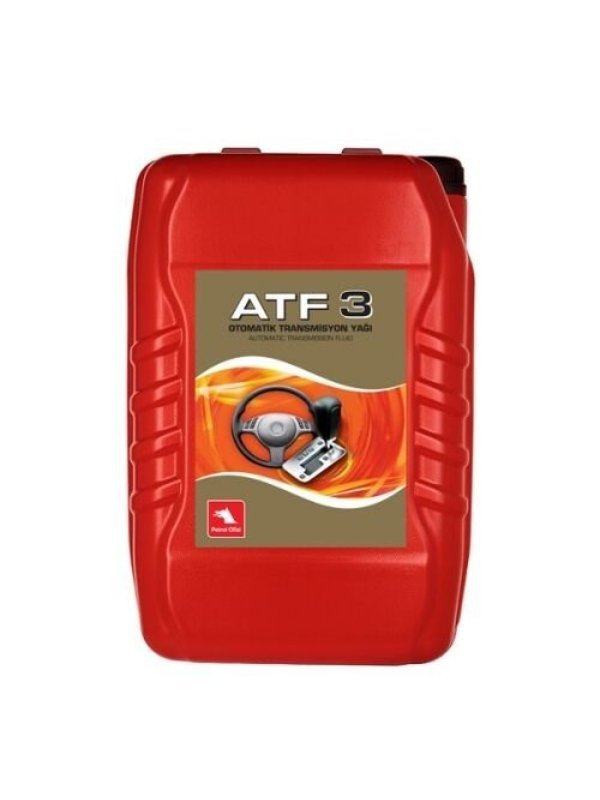 19908535-600x800-1.jpg Petrol Ofisi ATF DEX 3 - 20 Litre Şanzıman Yağları - Görsel 1