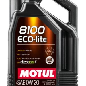 Motul 8100 Eco-Lite 0W-20 DEX1 GEN2 4 Litre Motor Yağı