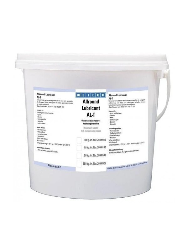 Basliksiz-1-42-600x800-1.jpg Weicon AL-T 25000 - Çok Yönlü Yüksek Isı Gresi - 25 kg Gres Yağı - Görsel 1