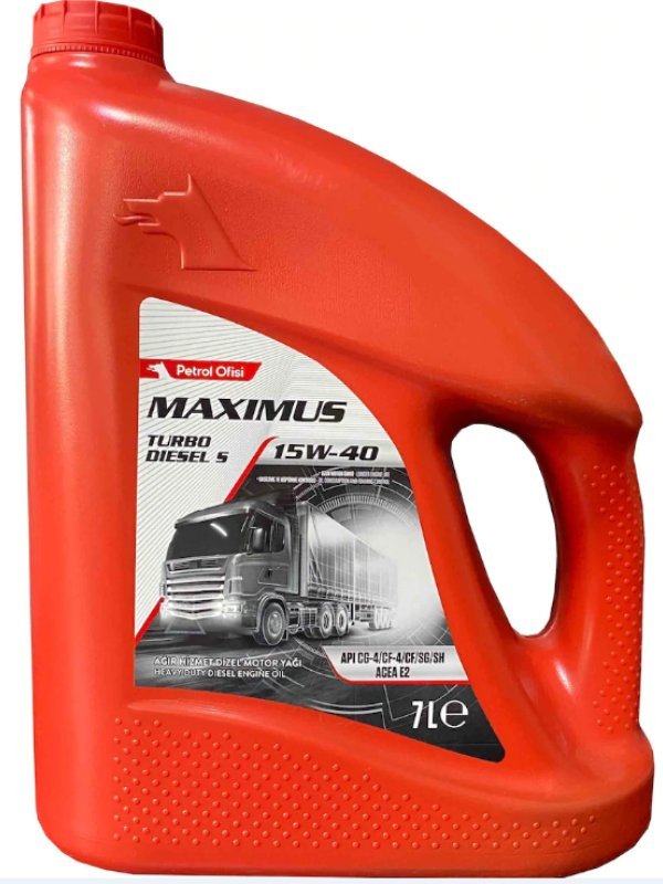 a-600x800-1.jpg Petrol Ofisi Maximus Turbo Diesel S 15W-40 - 7 Litre Motor Yağı - Görsel 1