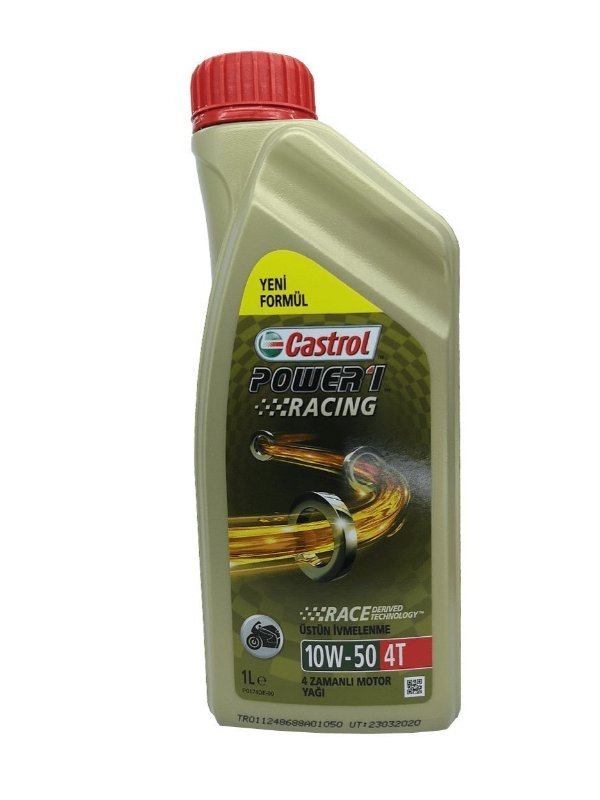 castrol-power-1-racing-4t-10w-50-1-litre-600x800-1.jpg Castrol Power 1 Racing 4T 10W-50 1 Litre ( Üretim Tarihlidir ) Motosiklet Yağı - Görsel 1