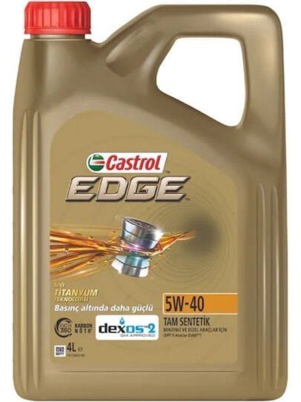 Castrol Edge 5W-40 Titanium FST - 4 Litre