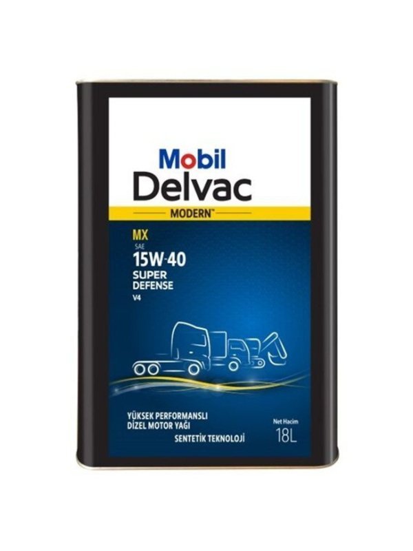 Mobil Delvac MX 15W-40 16 Kg (18 Litre) – 2025 Üretim