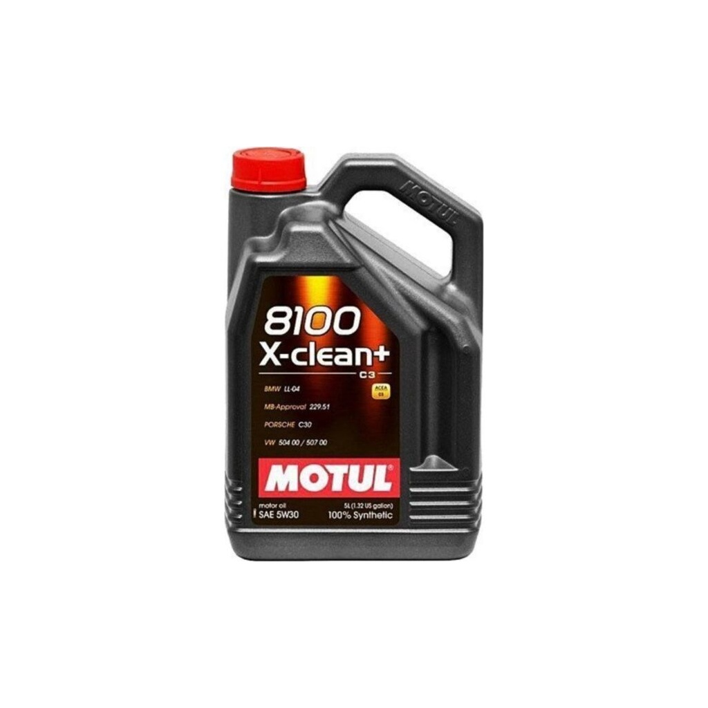 Motul 8100 X-Clean+ 5W-30 – 5 Litre Motor Yağı