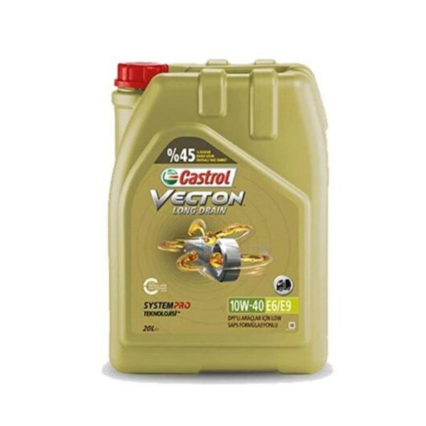 Castrol Vecton 10W-40 E6 – E9 – 20 Lt Motor Yağı