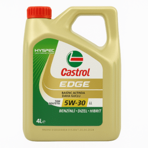 Castrol Edge 5W30 LL 4 Lt Tam Sentetik Partiküllü Motor Yağı