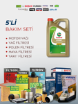 Fiat Bravo 1.6 Dizel (2007-2015) Castrol Motor Yağlı Bakım Seti 5 Parça Set