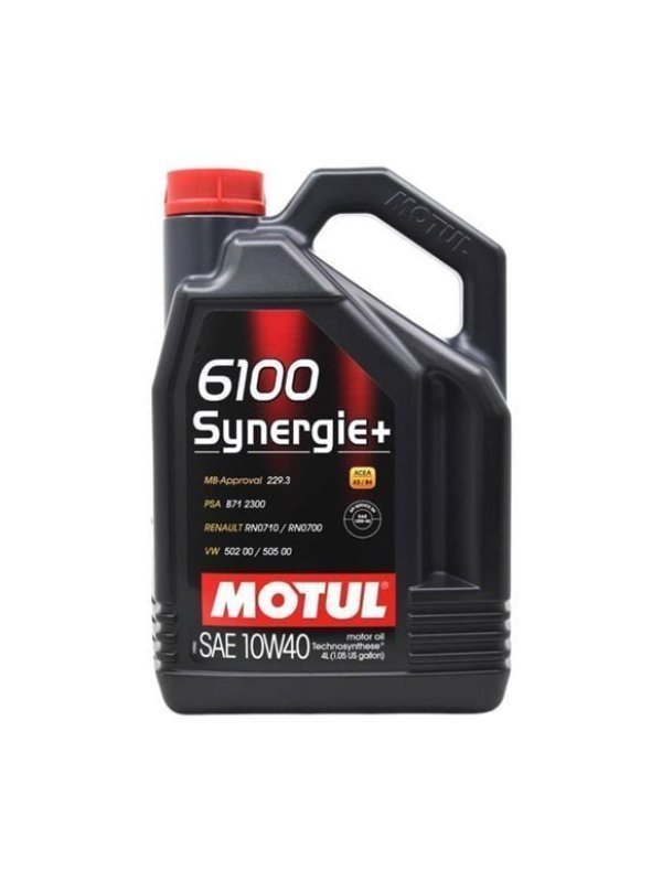 Motul 6100 Synergie 10W-40 - 4 Litre Motor Yağı Madeni Yağ Filtre