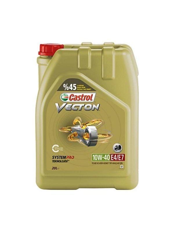 processed-6306f6cc-d7da-4a37-9feb-88de4b1765a2_BDXlub2G-600x800-1-1.jpg Castrol Vecton E4-E7 10W-40 20 Litre Üretim 2024 - Görsel 1