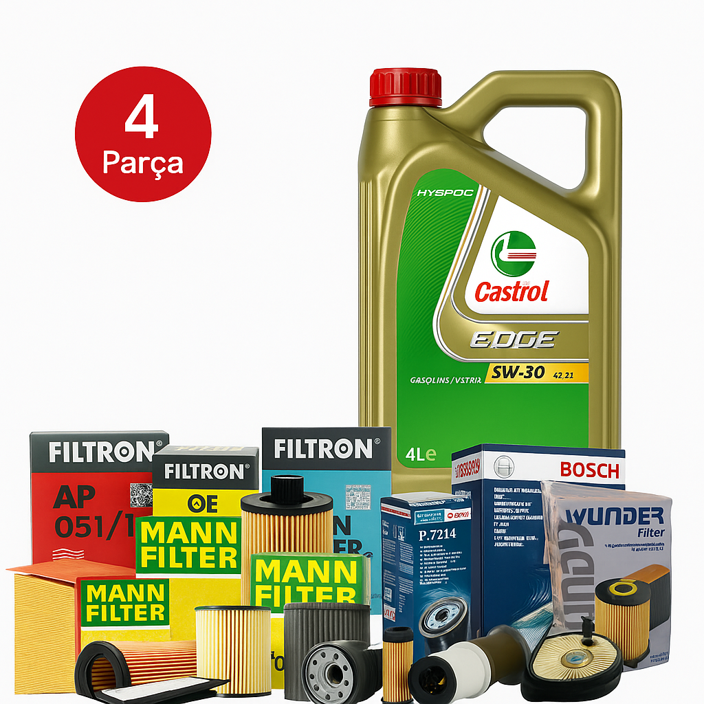 Alfa Giulietta 1.6 105 HP Castrol Edge Bakım Seti