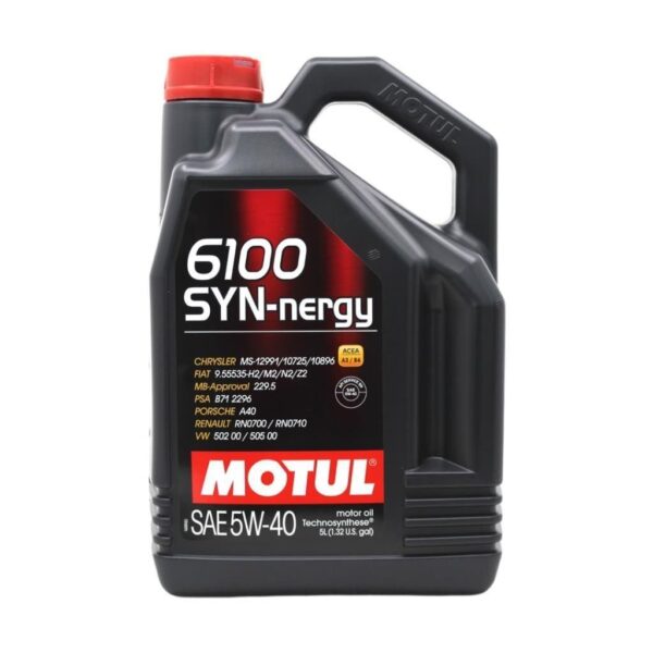 Motul 6100 SYN-Nergy 5W40 5 Lt Motor Yağı - Görsel 1