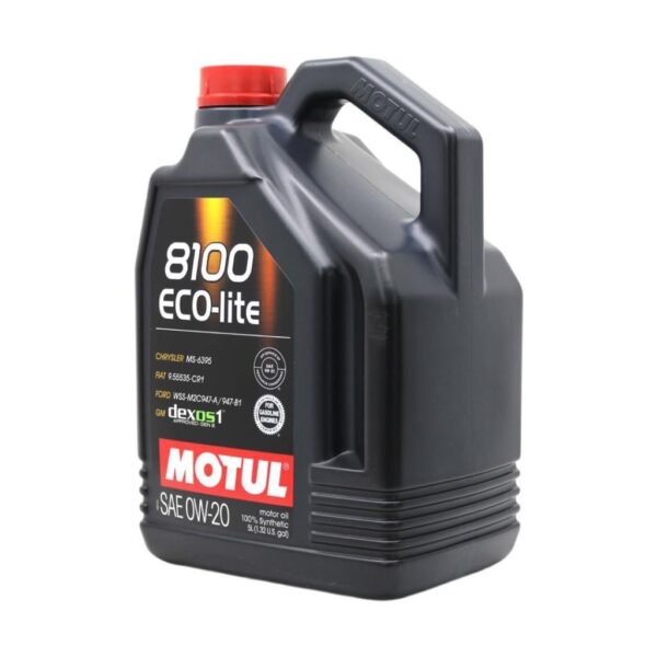 Motul 8100 Eco-Lite 0W20 5 Lt Tam Sentetik Motor Yağı - Görsel 2