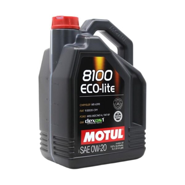 Motul 8100 Eco-Lite 0W20 5 Lt Tam Sentetik Motor Yağı - Görsel 3