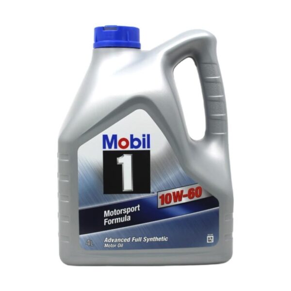 Mobil 1 10W-60 Motosport Formula 4 Lt Tam Sentetik Motor Yağı - Görsel 1