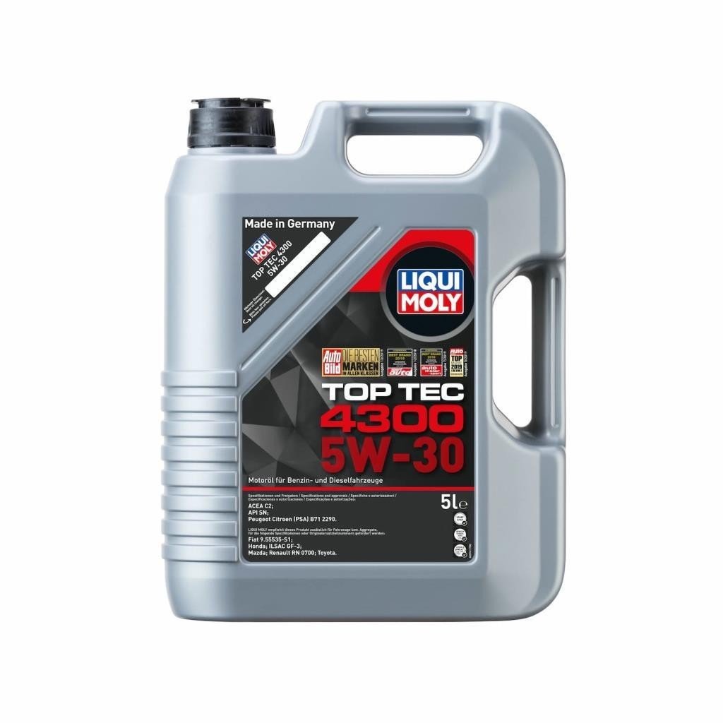 Liqui Moly Top Tec 4300 5W30 Tam Sentetik Motor Yağı 5 Lt