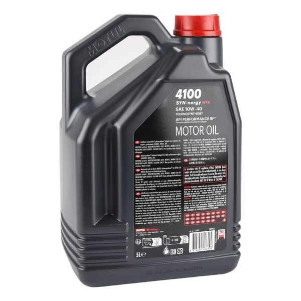 Motul 4100 SYN-nergy Spec 10W40 5 Lt Motor Yağı - Görsel 3