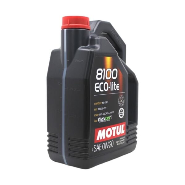 Motul 8100 Eco-Lite 0W20 4 Lt Tam Sentetik Motor Yağı - Görsel 3