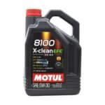 Motul 8100 X-Clean EFE 5W30 5 Lt Tam Sentetik Motor Yağı