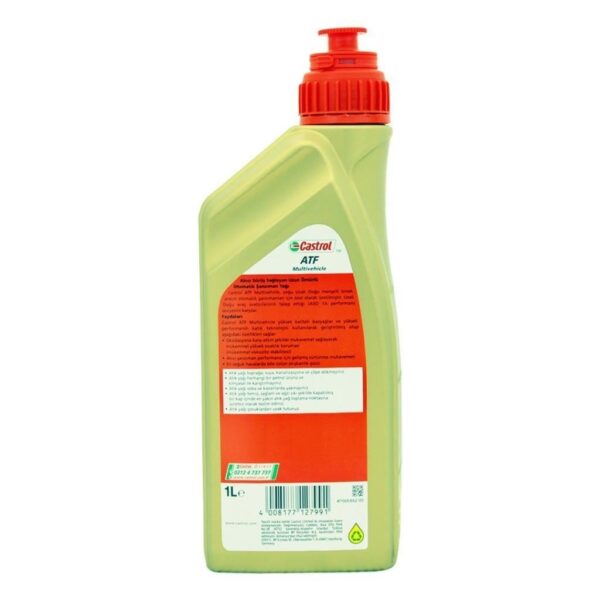 Castrol ATF Multivehicle 1 Lt Otomatik Şanzıman Yağı - Görsel 4