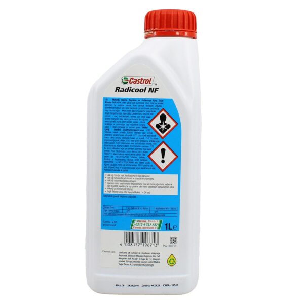 Castrol Radicool NF 1 Lt Konsantre Mavi Antifriz - Görsel 2