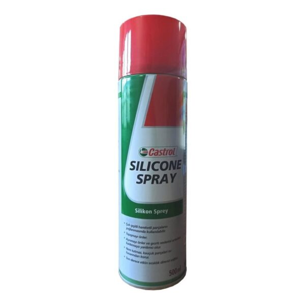 Castrol Silikon Yağlayıcı Sprey 500 Ml - Görsel 1