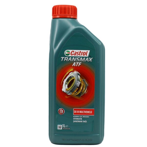Castrol Transmax Atf Dexron III 1 Lt Otomatik Şanzıman Yağı - Görsel 1