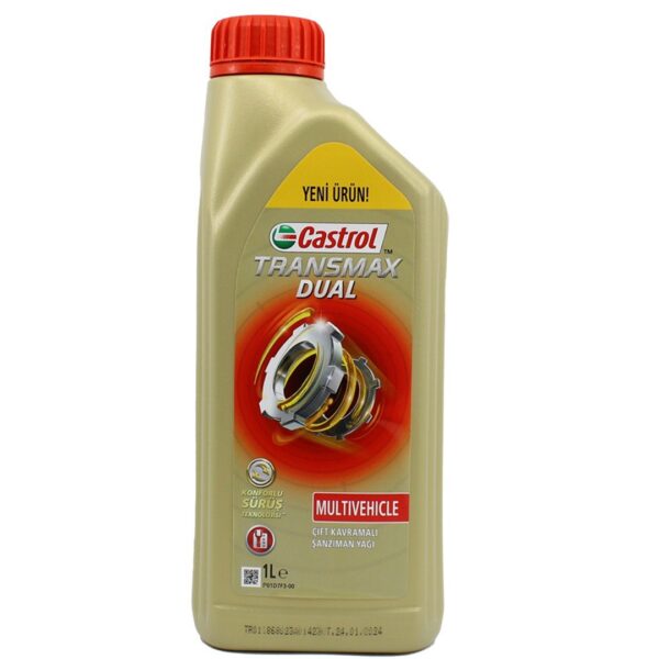 Castrol Transmax Dual 1 Lt Çift Kavramalı Şanzıman Yağı - Görsel 1