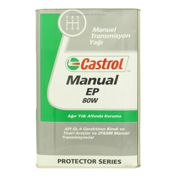 Castrol Transmax Manual EP 80W 16 Kg Manuel Şanzıman Yağı - Görsel 1