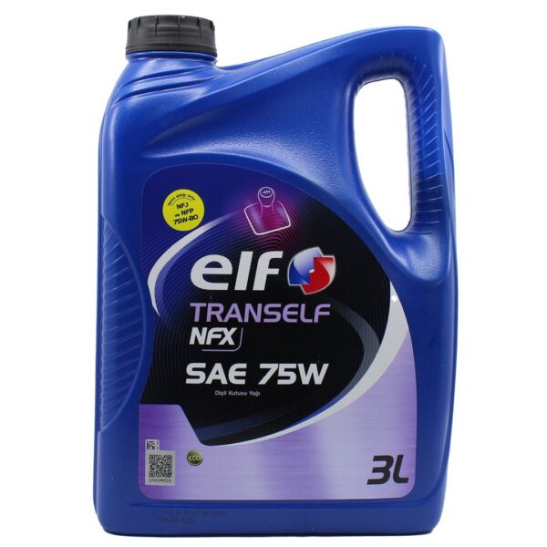 Elf Tranself NFX SAE 75W 3 Lt Şanzıman Yağı - Görsel 1