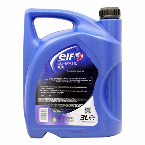 Elf Elfmatic G3 3 Lt Dexron III Otomatik Şanzıman Yağı - Görsel 4