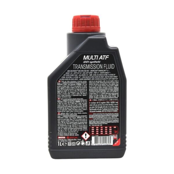 Motul Multi ATF 1 Lt Otomatik Şanzıman Yağı - Görsel 4