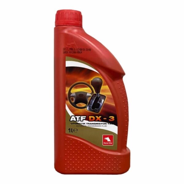 Petrol Ofisi ATF DX-3 1 Lt Otomatik Şanzıman ve Direksiyon Yağı - Görsel 1