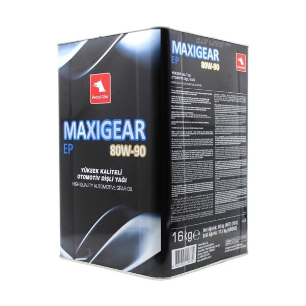 Petrol Ofisi Maxigear EP 80W90 15 Kg Şanzıman Yağı - Görsel 2