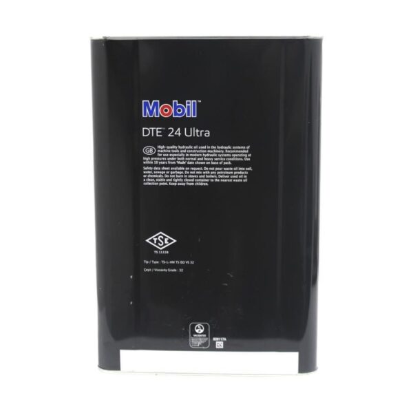 Mobil DTE 24 Ultra ISO VG 32 16 Lt Üstün Performanslı Hidrolik Yağ - Görsel 4