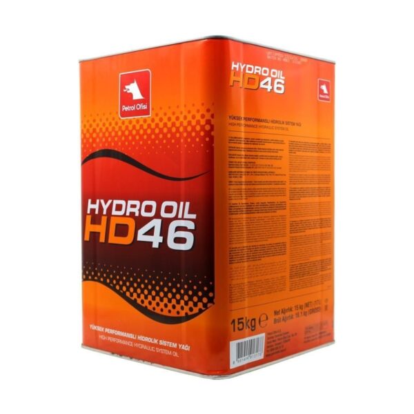 Petrol Ofisi Hydro Oil HD 46 15 Kg Hidrolik Sistem Yağı - Görsel 2