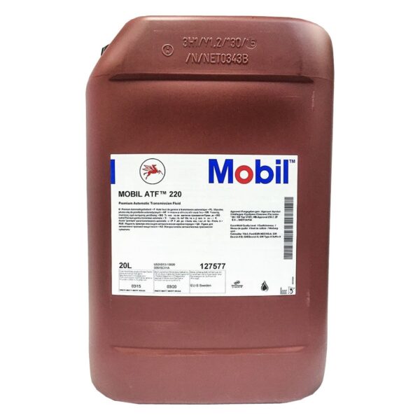 Mobil ATF 220 Dexron II 20 Lt Otomatik Şanzıman Yağı - Görsel 1