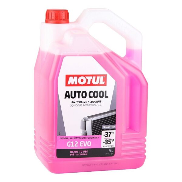 Motul Auto Cool G12 Evo 5 Lt Kırmızı Antifriz - Görsel 1