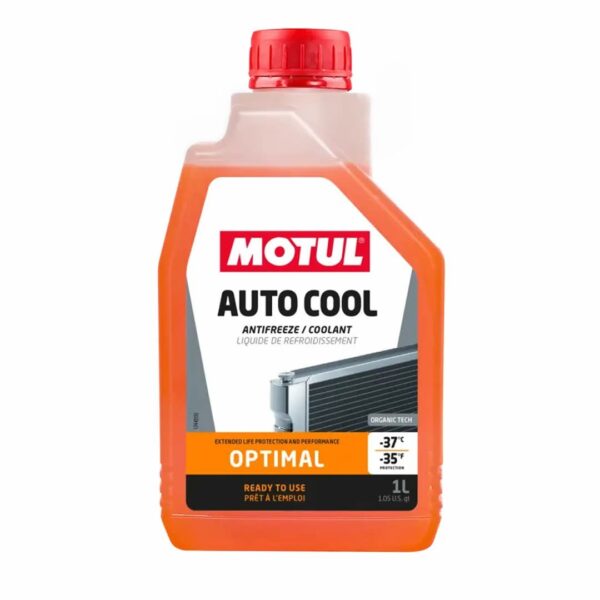 Motul Auto Cool Optimal 1 Lt Turuncu Antifriz - Görsel 1
