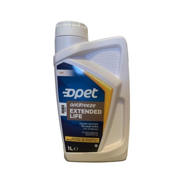 Opet Antifriz Extended Life 1 Lt Turuncu Antifiriz - Görsel 1