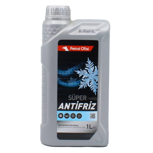 Petrol Ofisi Süper Antifriz 1 Lt Yeşil Antifiriz - Görsel 1