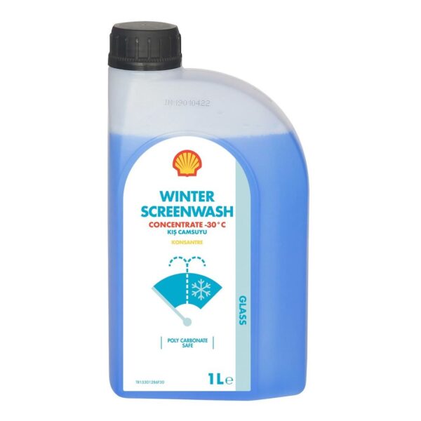 Shell Winter Screenwash 1 Lt Konsantre Cam Suyu - Görsel 1