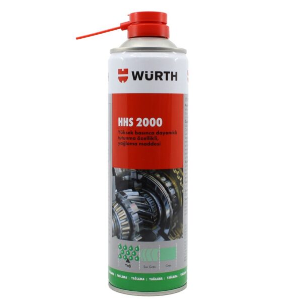 Würth HHS 2000 Tutunma Özellikli Zincir Yağlayıcı Sprey 500 Ml - Görsel 1