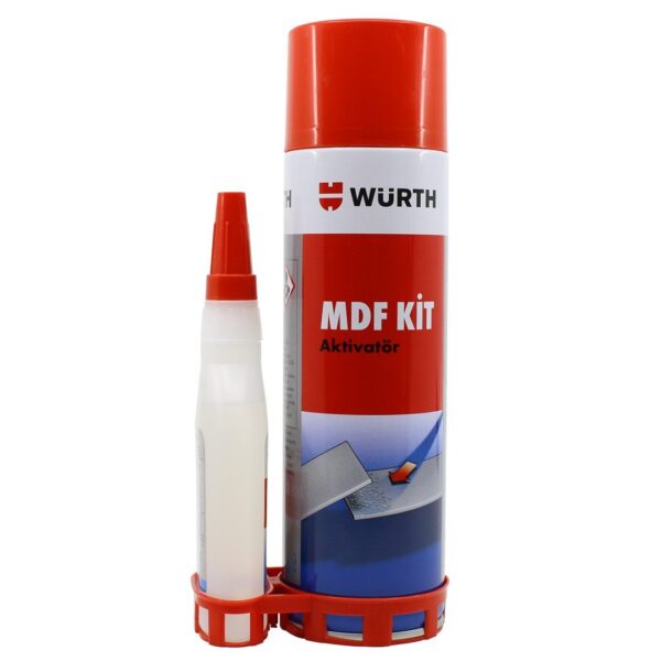 Würth MDF Kit Aktivatörü Hızlı Yapıştırıcı 100 Ml + 500 Ml - Görsel 3