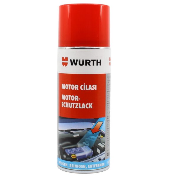 Würth Motor Koruma Cilası Sprey 400 Ml - Motor Koruma Verniği - Görsel 1