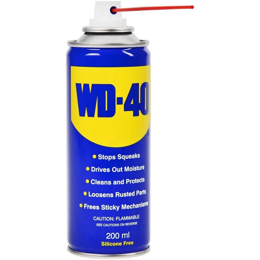 WD-40 200 ml Çok Amaçlı Sprey – Pas Sökücü ve Yağlayıcı