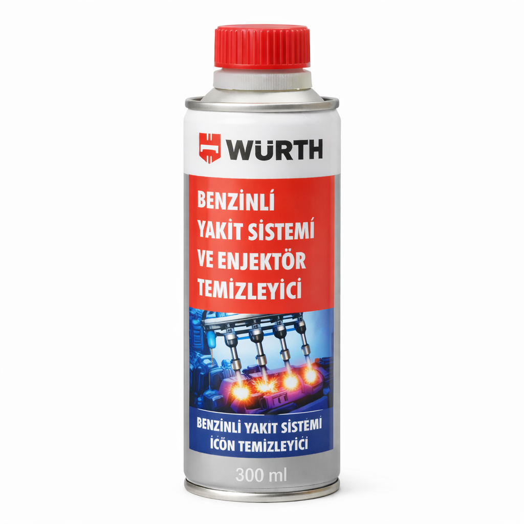 Würth Benzinli Yakıt Sistemi ve Enjektör Temizleyici