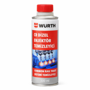 Würth CR Dizel Enjektör Temizleyici – Common Rail Yakıt Sistemi Temizleyici