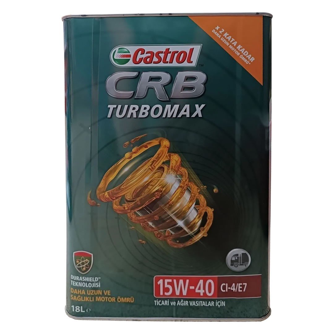 castrol-crb-turbomax-15w40-16-kg.jpg Castrol CRB Turbomax 15W40 16 Kg Motor Yağı - Görsel 1