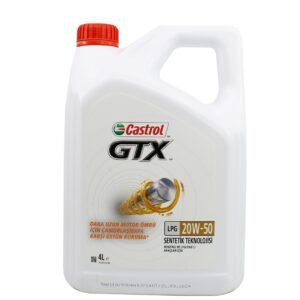 Castrol GTX LPG 20W50 4 Lt Motor Yağı